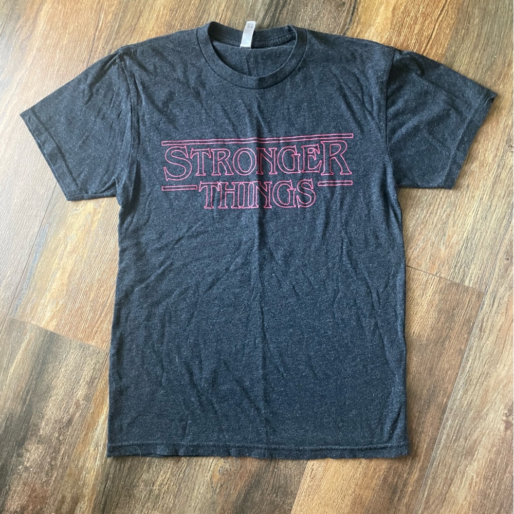 Barbell Voodoo “STRONGER THINGS” SUPER SOFT Tee. “Stranger things” themed shirt